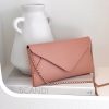 Accessories Adorne | Carmen Envelope Cross Body Bag - Rose
