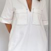 Clothing Madison The Label | Tara Mini Dress - White
